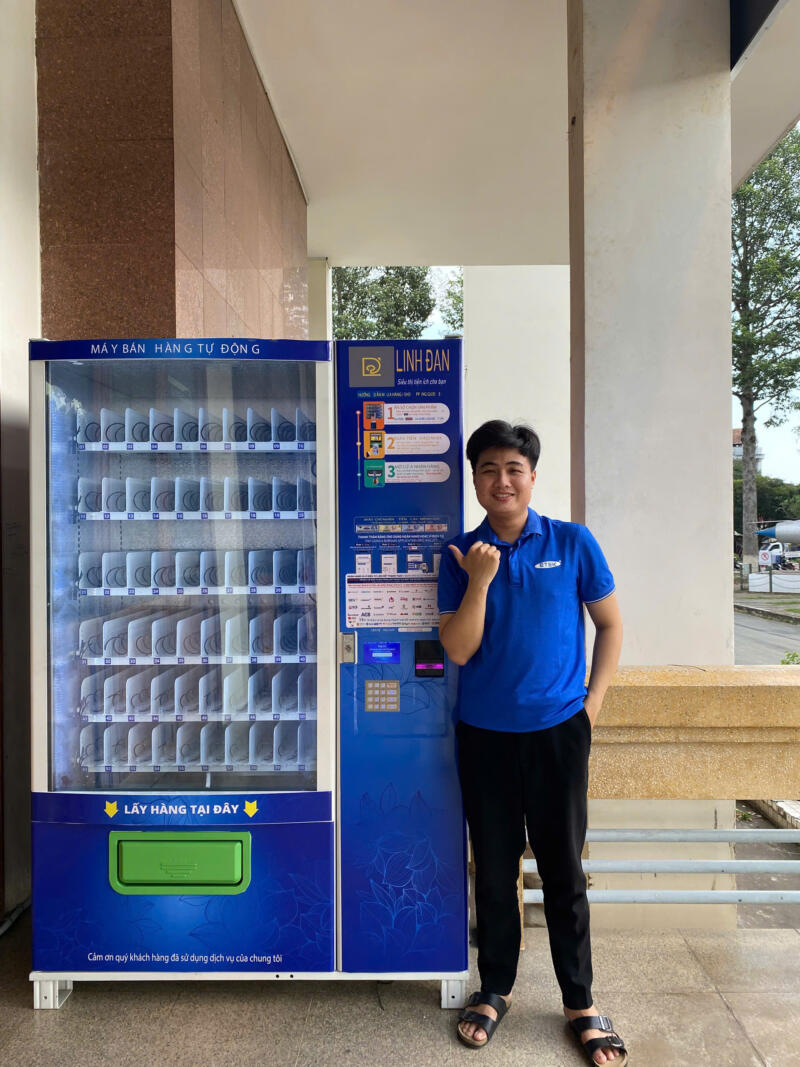 bàn giao máy bán hàng tự động tại Đồng Nai